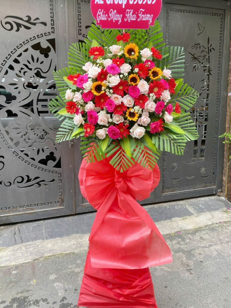 Kệ Hoa Khai Trương Tấn Lộc Giá Tốt