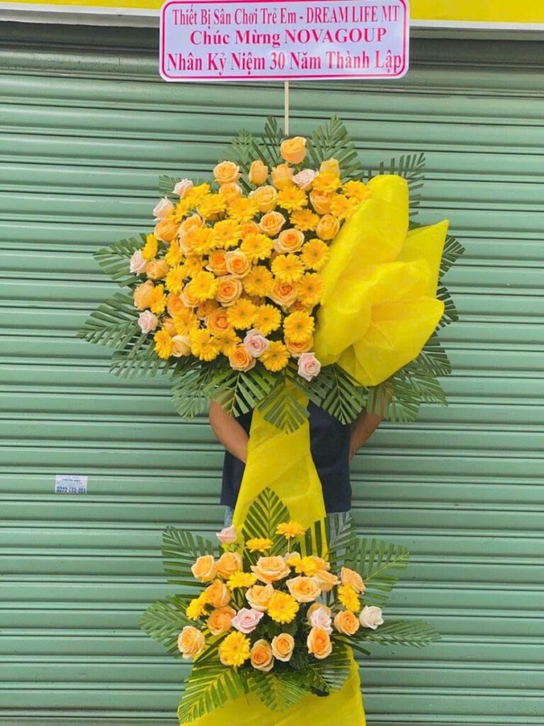Kệ Hoa Khai Trương Phú Lộc Phát