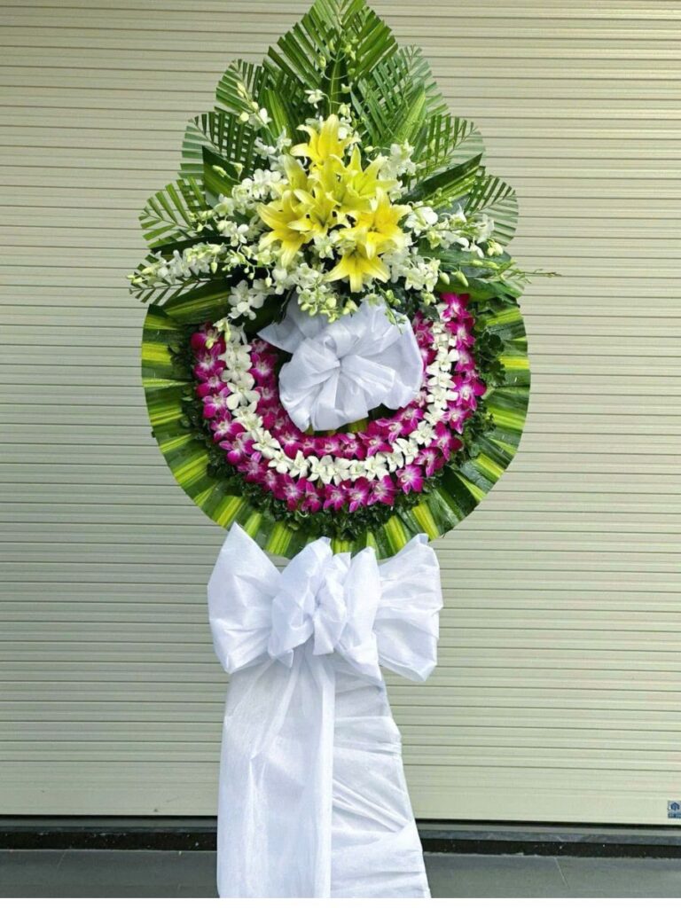 Vòng Hoa Đám Tang Giá Rẻ - Kính Viếng