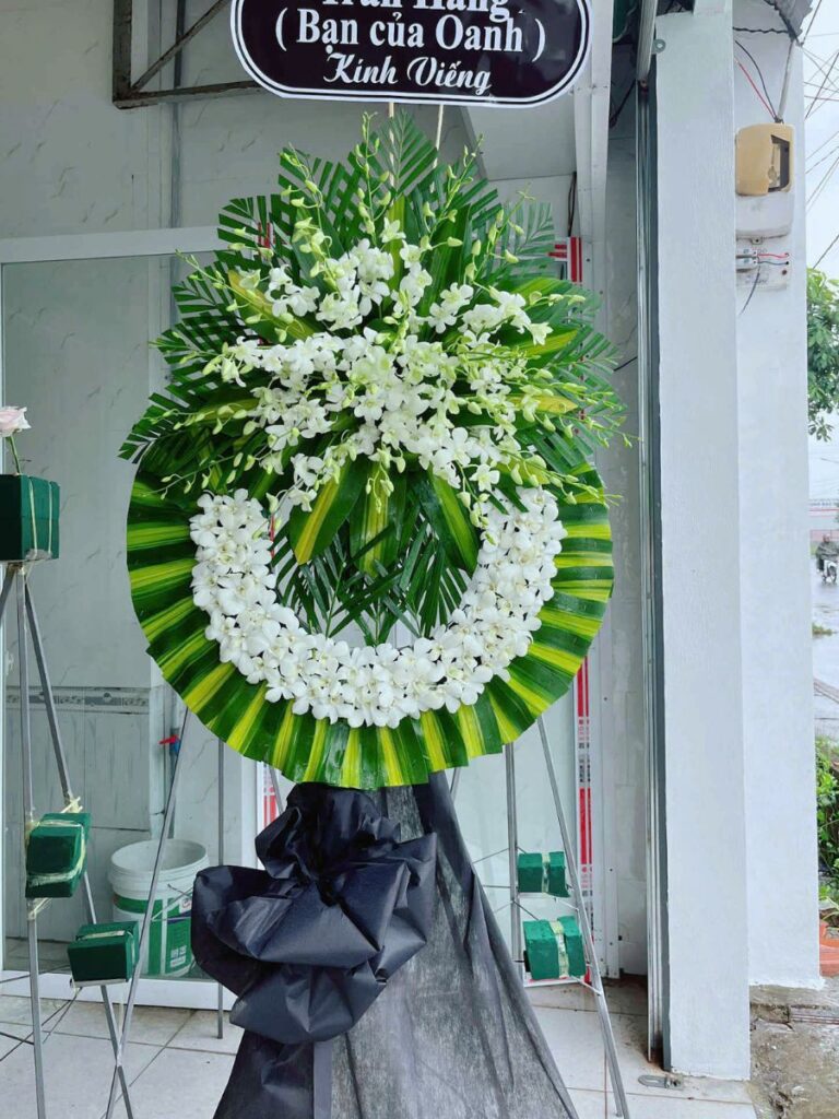 Vòng Hoa Tang Giá Rẻ - Tiếc Thương