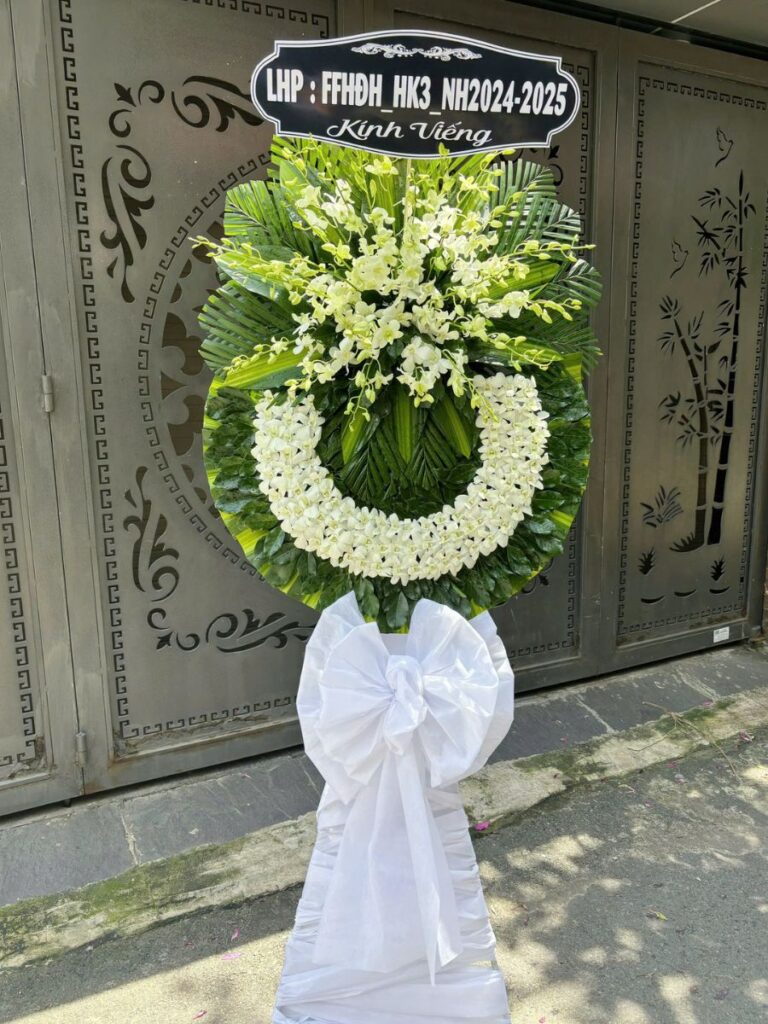 Vòng Hoa Tang Giá Rẻ - Tiếc Thương